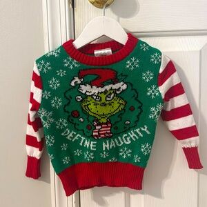 The Grinch Christmas 12 Month Sweater UGC